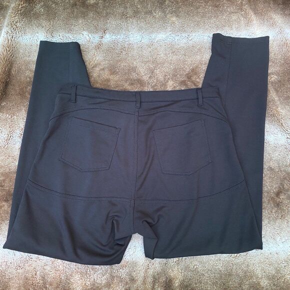 LIKE AN ANGEL Black Classic Dark RAYON POWER STRETCH Pants Size 3X - Picture 2 of 8